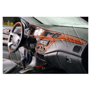 Mitsubishi Colt-Lancer 01.2002 3D Interior Dashboard Trim Kit Dash Trim Dekor 23-Parts