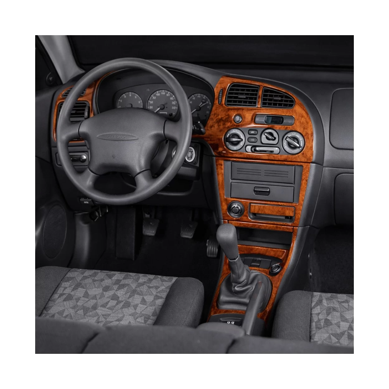 Mitsubishi Colt-Lancer V 03.96-04.04 3D Interior Dashboard Trim Kit Dash Trim Dekor 10-Parts