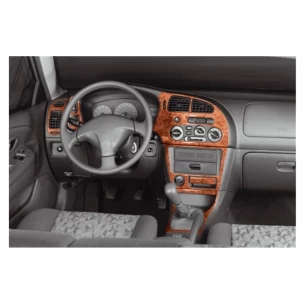 Mitsubishi Colt-Lancer V 03.96-04.04 3D Interior Dashboard Trim Kit Dash Trim Dekor 10-Parts