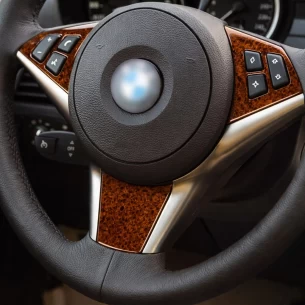 BMW 6-Series E 63 2008-2010 3D Interior Dashboard Trim Kit Dash Trim Dekor 34-Parts