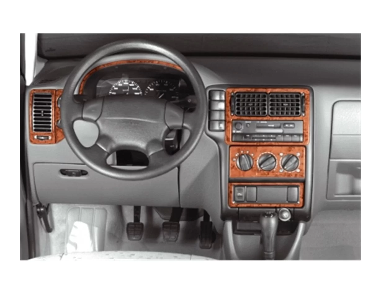 Seat Arosa 04.97-01.01 3D Interior Dashboard Trim Kit Dash Trim Dekor 10-Parts - 1 - Interior Dash Trim Kit