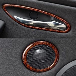 BMW 6-Series E 63 2008-2010 3D Interior Dashboard Trim Kit Dash Trim Dekor 34-Parts