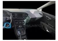 Seat Leon 01.2014 3D Interior Dashboard Trim Kit Dash Trim Dekor 14-Parts - 1 - Interior Dash Trim Kit Seat Leon 01.2014 3D Interior Dashboard Trim Kit Dash Trim Dekor 14-Parts - 1 - Interior Dash Trim Kit