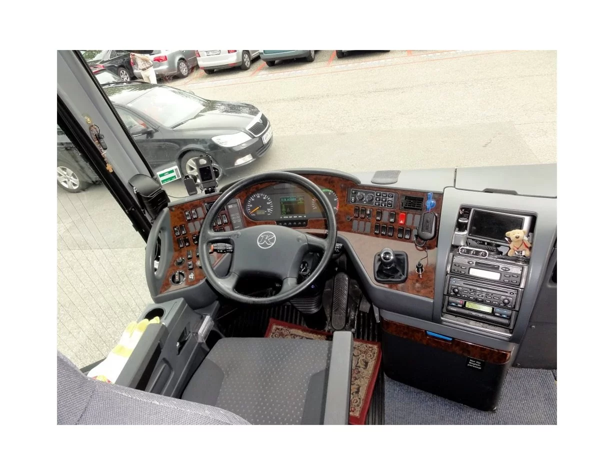 Setra 4-Series 01.2002 3D Interior Dashboard Trim Kit Dash Trim Dekor 25-Parts - 1 - Interior Dash Trim Kit