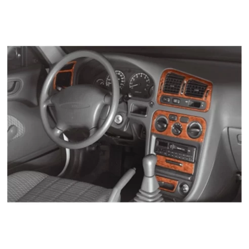 Mitsubishi Galant VII 03.93-12.96 3D Interior Dashboard Trim Kit Dash Trim Dekor 11-Parts