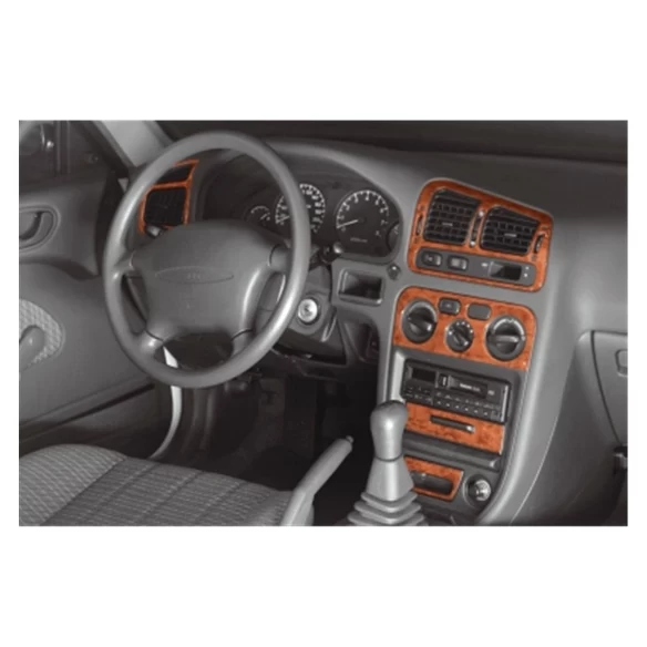 Mitsubishi Galant VII 03.93-12.96 3D Interior Dashboard Trim Kit Dash Trim Dekor 11-Parts