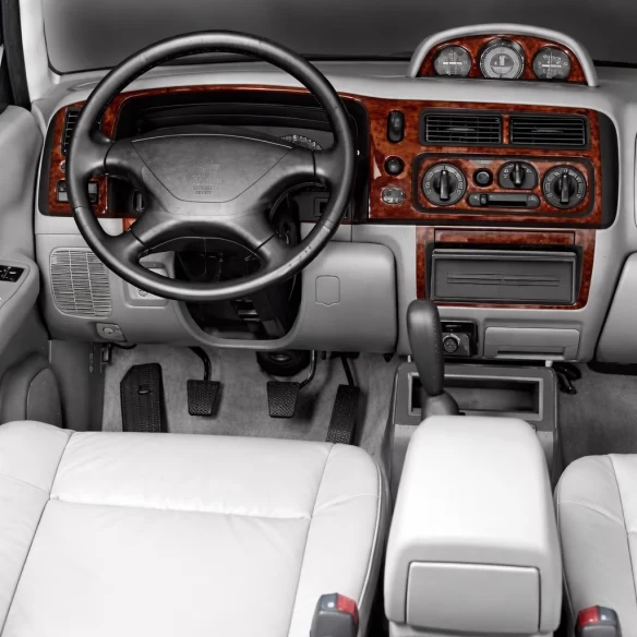 Mitsubishi L 200 09.96-07.07 3D Interior Dashboard Trim Kit Dash Trim Dekor 16-Parts