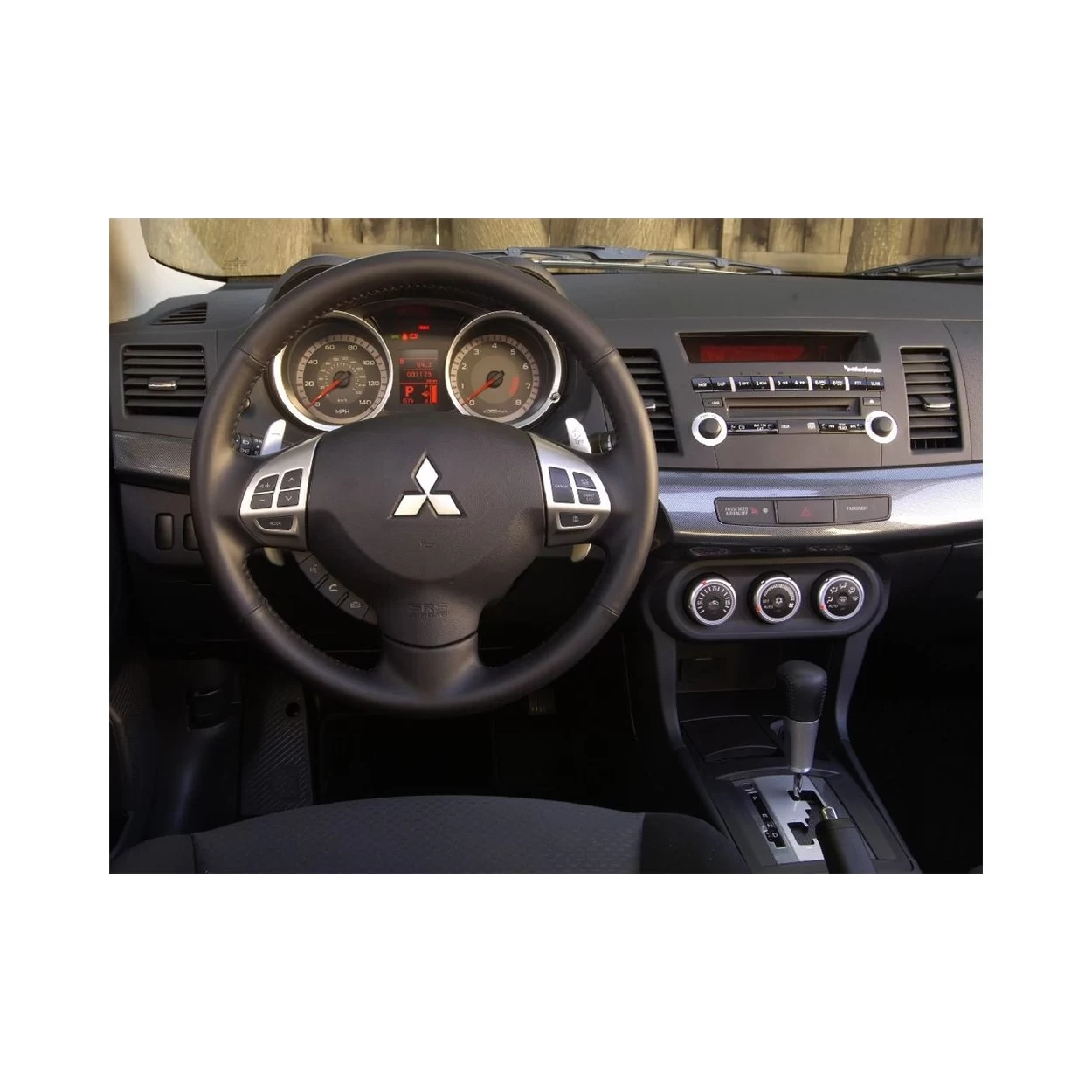 Mitsubishi Lancer CY2A–CZ4A 01.2010 3D Interior Dashboard Trim Kit Dash Trim Dekor 9-Parts