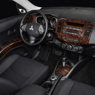 Mitsubishi Outlander 2008-UP Full Set, c NAVI Interior BD Dash Trim Kit