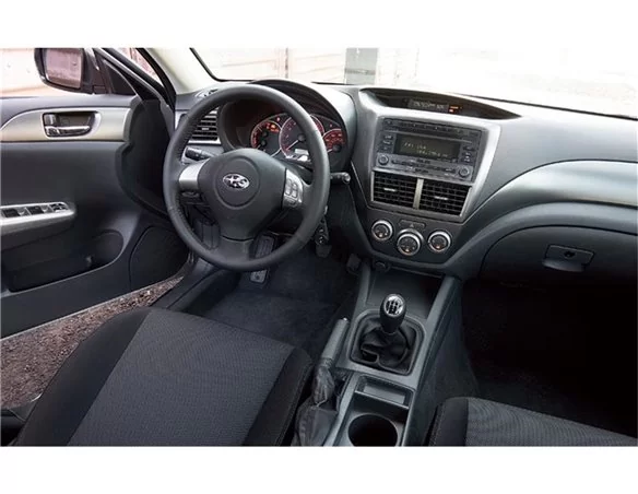 Subaru Impreza 01.2007 3D Interior Dashboard Trim Kit Dash Trim Dekor 22-Parts - 1 - Interior Dash Trim Kit