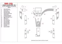 Subaru Impreza 2009-UP Full Set, Automatic Gear Type 2 Interior BD Dash Trim Kit - 1 - Interior Dash Trim Kit Subaru Impreza 2009-UP Full Set, Automatic Gear Type 2 Interior BD Dash Trim Kit - 1 - Interior Dash Trim Kit