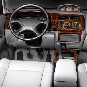 Mitsubishi Pajero Sport 11.98-04.02 3D Interior Dashboard Trim Kit Dash Trim Dekor 12-Parts