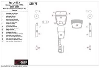 Subaru Impreza/WRX 2002-2004 Manual Gear Box, Manual Gearbox AC Control Interior BD Dash Trim Kit - 1 - Interior Dash Trim Kit Subaru Impreza/WRX 2002-2004 Manual Gear Box, Manual Gearbox AC Control Interior BD Dash Trim Kit - 1 - Interior Dash Trim Kit