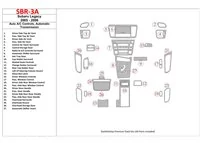 Subaru Legacy 2005-2006 Auto AC Control, Automatic Gear Interior BD Dash Trim Kit - 1 - Interior Dash Trim Kit Subaru Legacy 2005-2006 Auto AC Control, Automatic Gear Interior BD Dash Trim Kit - 1 - Interior Dash Trim Kit