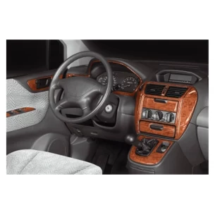 Mitsubishi Spacewagon 10.98-03.04 3D Interior Dashboard Trim Kit Dash Trim Dekor 15-Parts