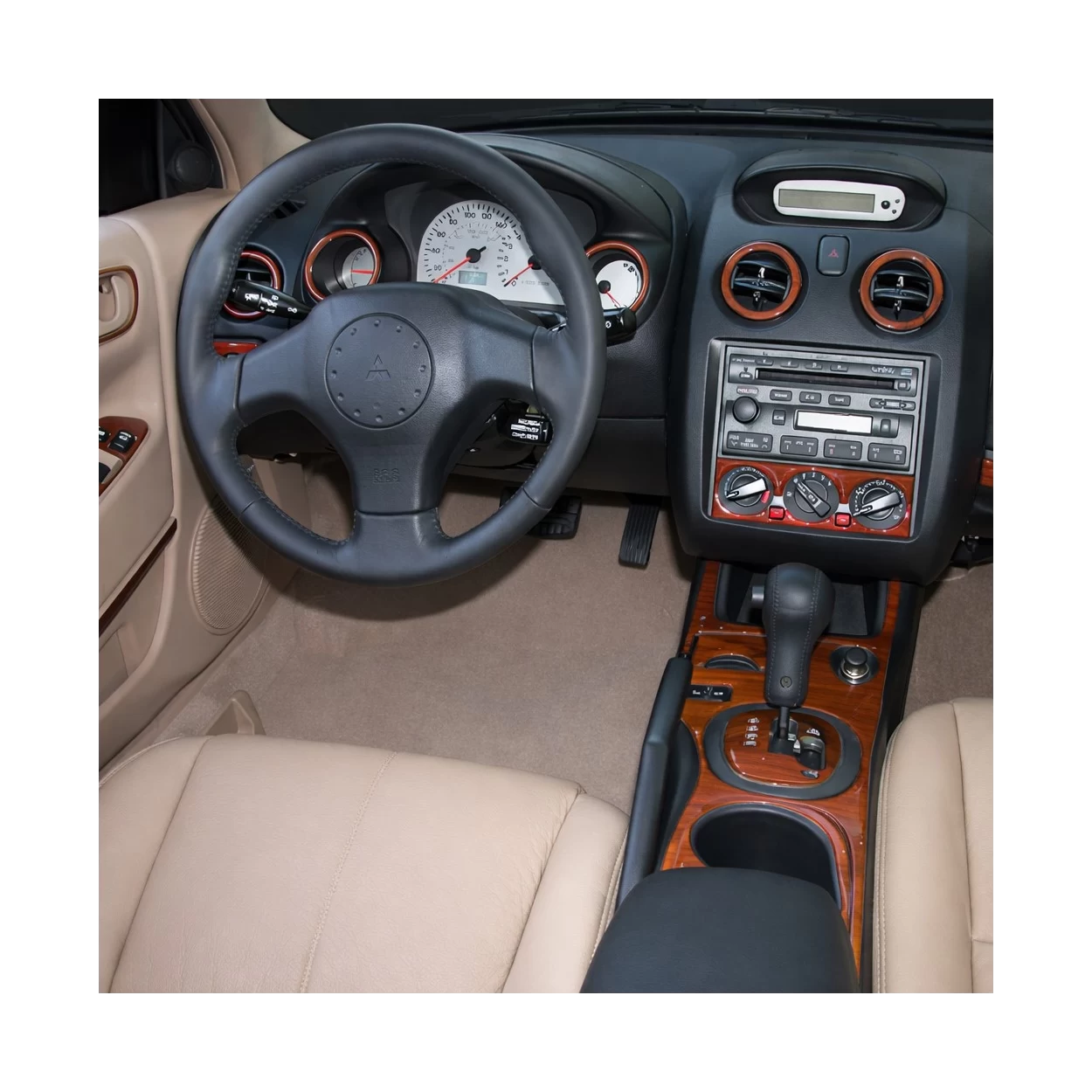 Mitsubishi Spyder 2000-2005 Full Set, 24 Parts set Interior BD Dash Trim Kit