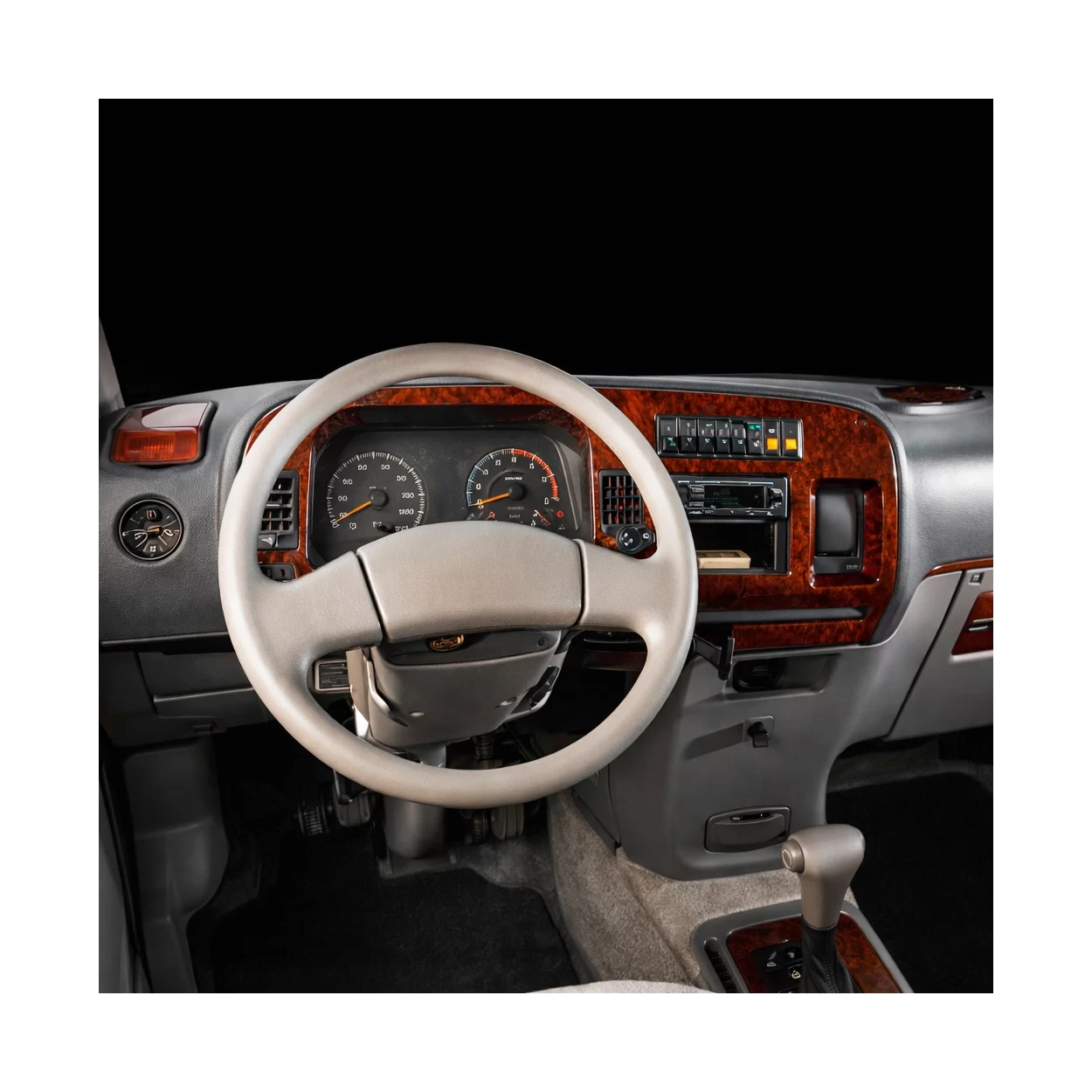 Mitsubishi Temsa Prestige Midibus 01.1999 3D Interior Dashboard Trim Kit Dash Trim Dekor 9-Parts