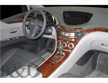 Subaru Tribeca 2006-2014 3D Interior Dashboard Trim Kit Dash Trim Dekor 52-Parts - 1 - Interior Dash Trim Kit