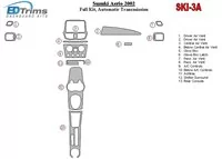 Suzuki Aerio 2002-2002 Full Set, Automatic Gear Interior BD Dash Trim Kit - 1 - Interior Dash Trim Kit Suzuki Aerio 2002-2002 Full Set, Automatic Gear Interior BD Dash Trim Kit - 1 - Interior Dash Trim Kit