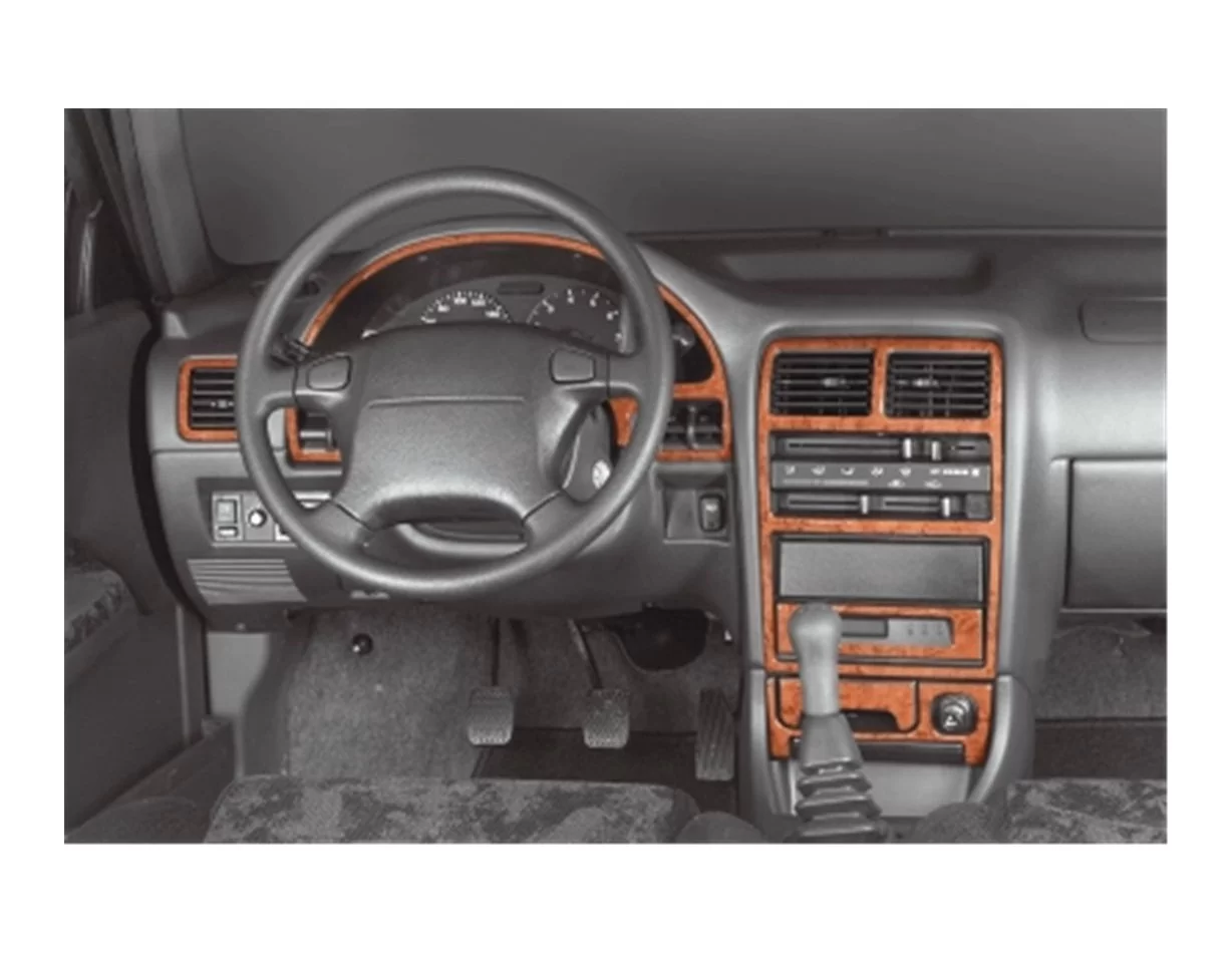 Suzuki Swift 09.91-11.96 3D Interior Dashboard Trim Kit Dash Trim Dekor 8-Parts - 1 - Interior Dash Trim Kit