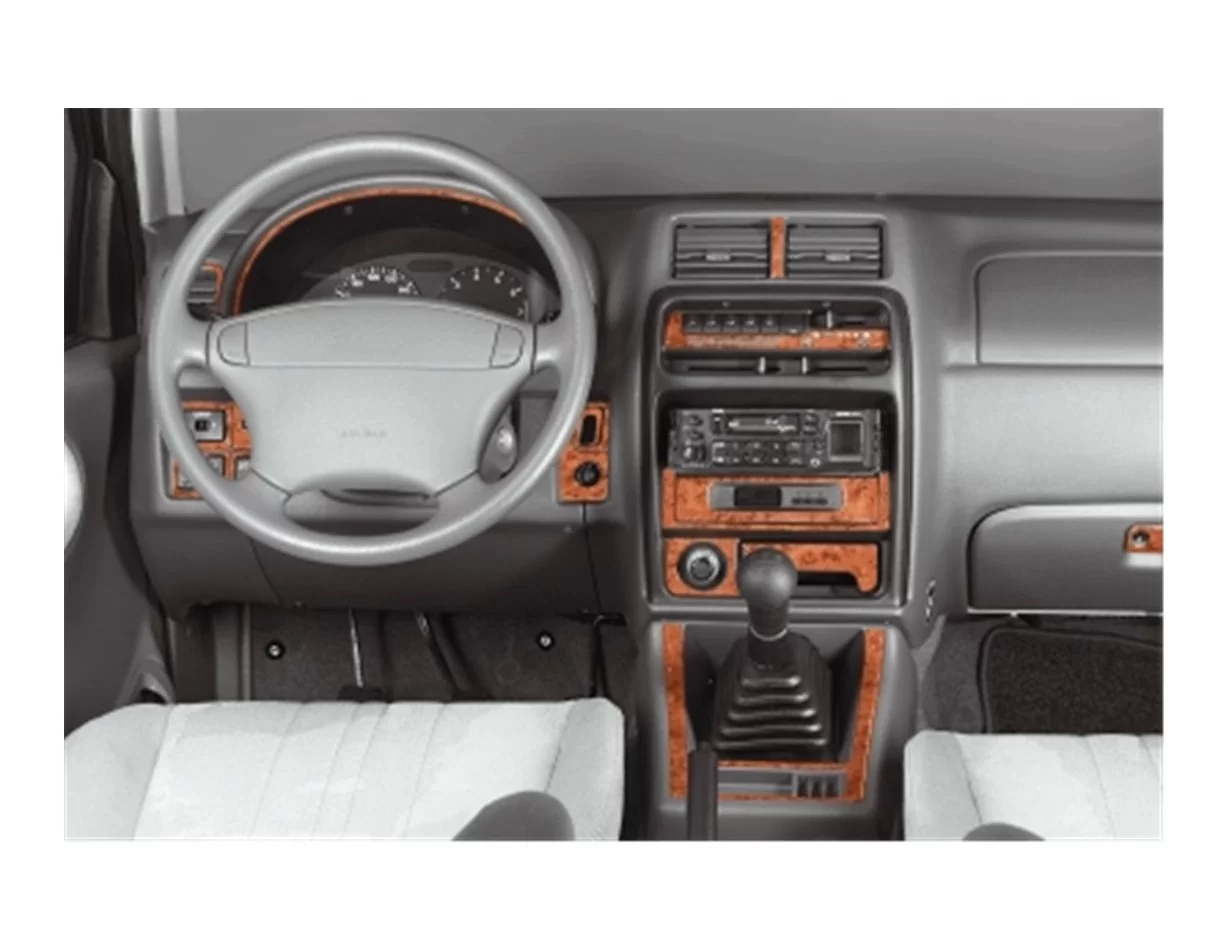 Suzuki Vitara 4x4 03.97-07.05 3D Interior Dashboard Trim Kit Dash Trim Dekor 26-Parts - 1 - Interior Dash Trim Kit