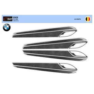 BMW X1 E84 2009–2015 3D Interior Door Trim Kit Dash Trim Dekor 12-Parts 2