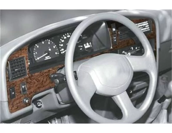 Toyota 4 Runner 10.89-08.96 3D Interior Dashboard Trim Kit Dash Trim Dekor 9-Parts - 1 - Interior Dash Trim Kit