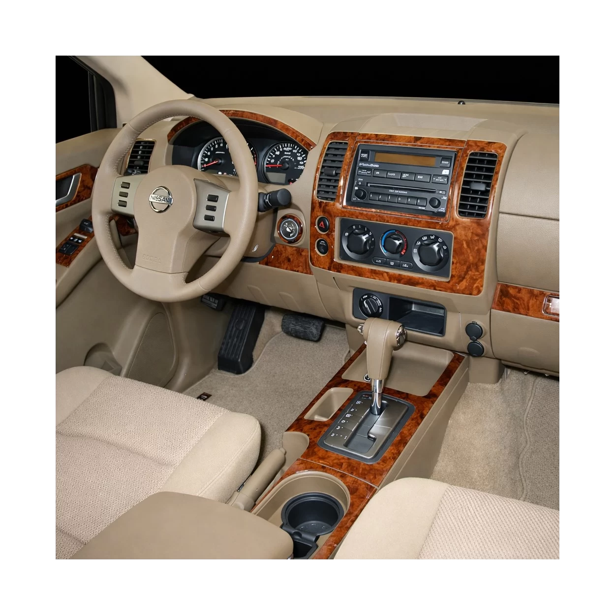 Nissan Frontier 2005-UP Basic Set Interior BD Dash Trim Kit