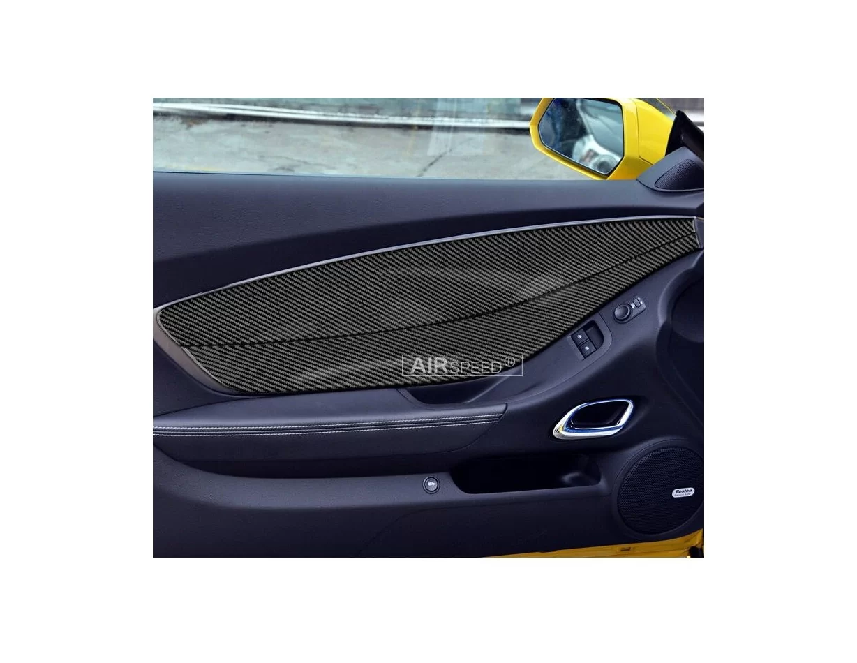Chevrolet Camaro 2010-2015 interior dash kit, Optional Front Dash And Door Trim, 8 Pcs. - 1 - Interior Dash Trim Kit
