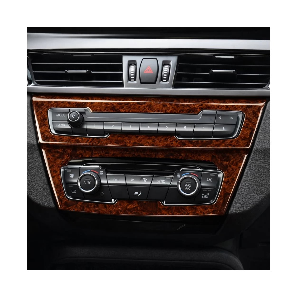 BMW X1 F48 2018-2021 3D Interior Dashboard Trim Kit Dash Trim Dekor 32-Parts