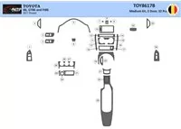 Toyota 86 2017-2021 3D Interior Dashboard Trim Kit Dash Trim Dekor 32-Parts - 1 - Interior Dash Trim Kit Toyota 86 2017-2021 3D Interior Dashboard Trim Kit Dash Trim Dekor 32-Parts - 1 - Interior Dash Trim Kit