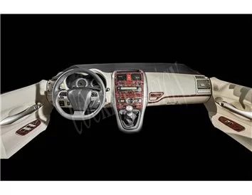 Toyota Auris 01.2008 3D Interior Dashboard Trim Kit Dash Trim Dekor 16-Parts - 1 - Interior Dash Trim Kit