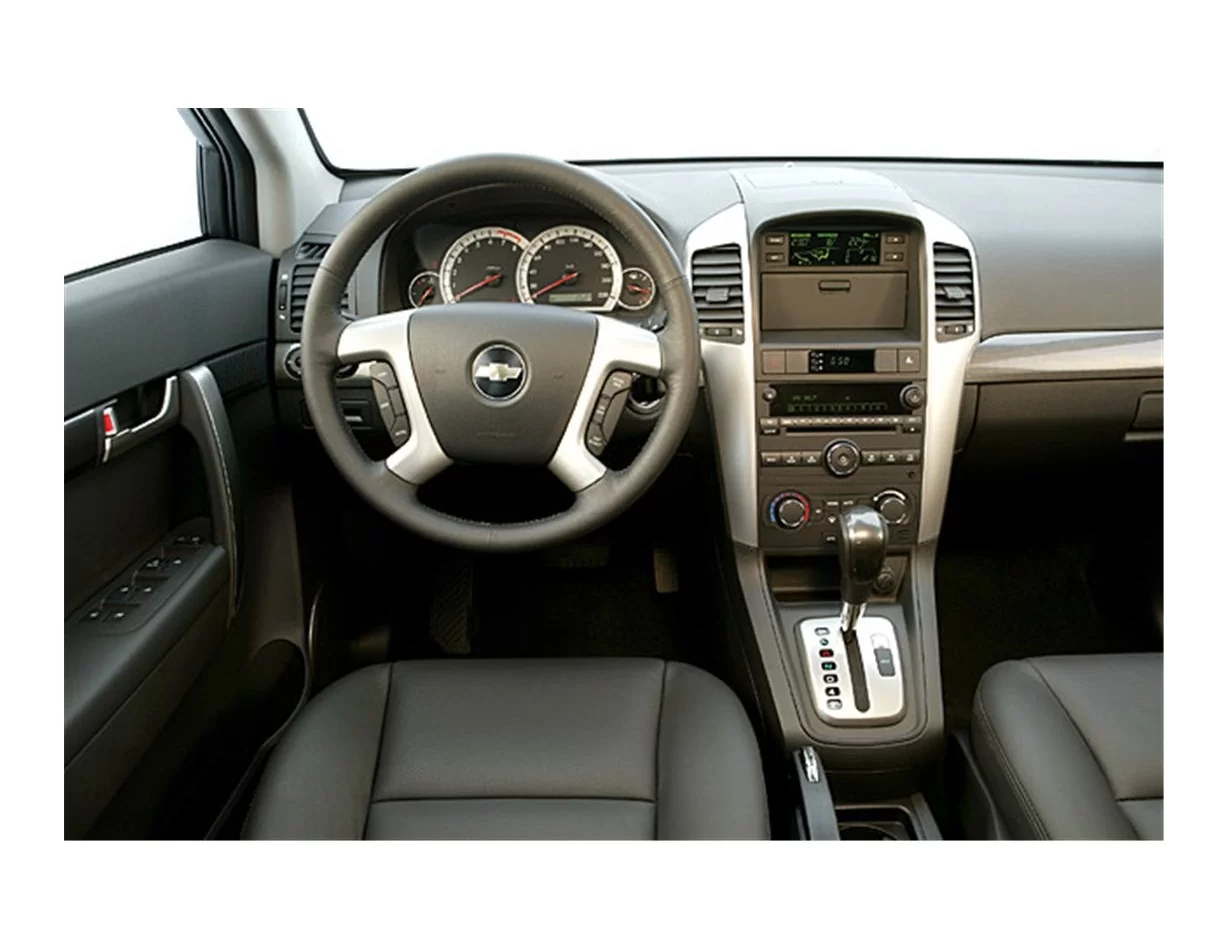Chevrolet Captiva 01.07-01.12 3D Interior Dashboard Trim Kit Dash Trim Dekor 12-Parts - 1 - Interior Dash Trim Kit