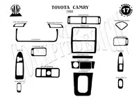 Toyota Camry 01.03-12.06 3D Interior Dashboard Trim Kit Dash Trim Dekor 18-Parts - 1 - Interior Dash Trim Kit Toyota Camry 01.03-12.06 3D Interior Dashboard Trim Kit Dash Trim Dekor 18-Parts - 1 - Interior Dash Trim Kit