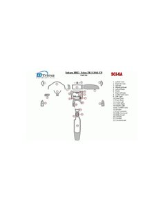 Scion FR-S 2013-UP Full Set Interior BD Dash Trim Kit