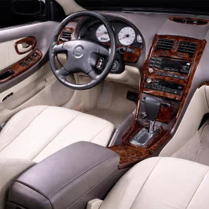 Nissan Maxima 2000-2001 Basic Set, Manual Gearbox, Radio With CD Player, 27 Parts set Interior BD Dash Trim Kit