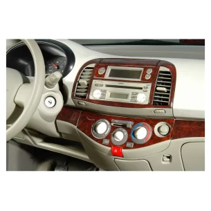 Nissan Micra 01.03 12.09 3D Interior Dashboard Trim Kit Dash Trim Dekor 11-Parts