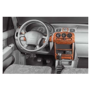 Nissan Micra 03.98-12.02 3D Interior Dashboard Trim Kit Dash Trim Dekor 18-Parts