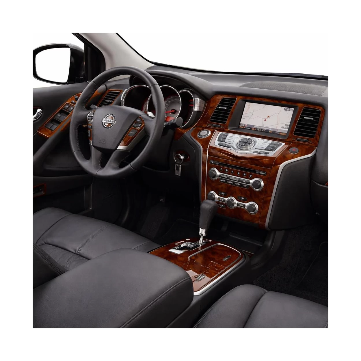 Nissan Murano 2009-UP Full Set, LE model Interior BD Dash Trim Kit