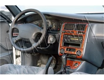 Toyota Carina E 01.95-01.98 3D Interior Dashboard Trim Kit Dash Trim Dekor 14-Parts - 1 - Interior Dash Trim Kit