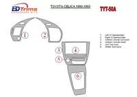 Toyota Celica 1990-1993 Full Set Interior BD Dash Trim Kit - 1 - Interior Dash Trim Kit Toyota Celica 1990-1993 Full Set Interior BD Dash Trim Kit - 1 - Interior Dash Trim Kit