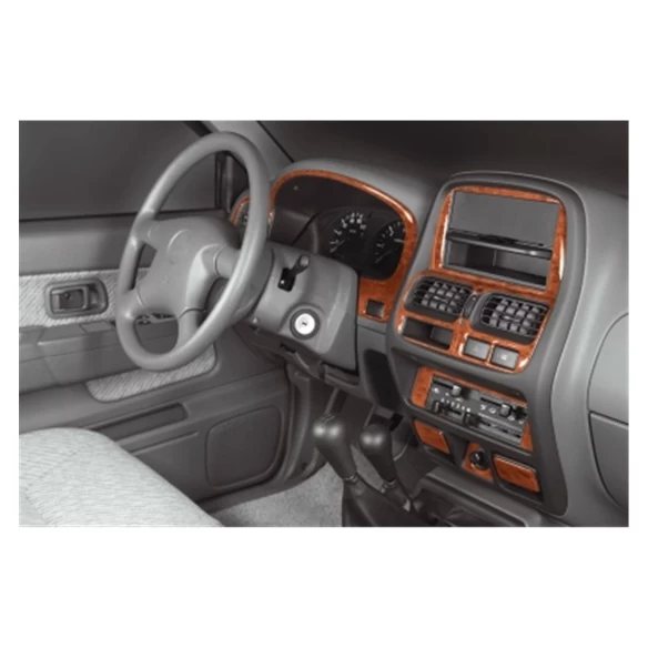 Nissan Navara D23 Pick-up 09.99-01.06 3D Interior Dashboard Trim Kit Dash Trim Dekor 13-Parts