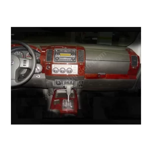 Nissan Navara D40 02.06-12.10 3D Interior Dashboard Trim Kit Dash Trim Dekor 36-Parts