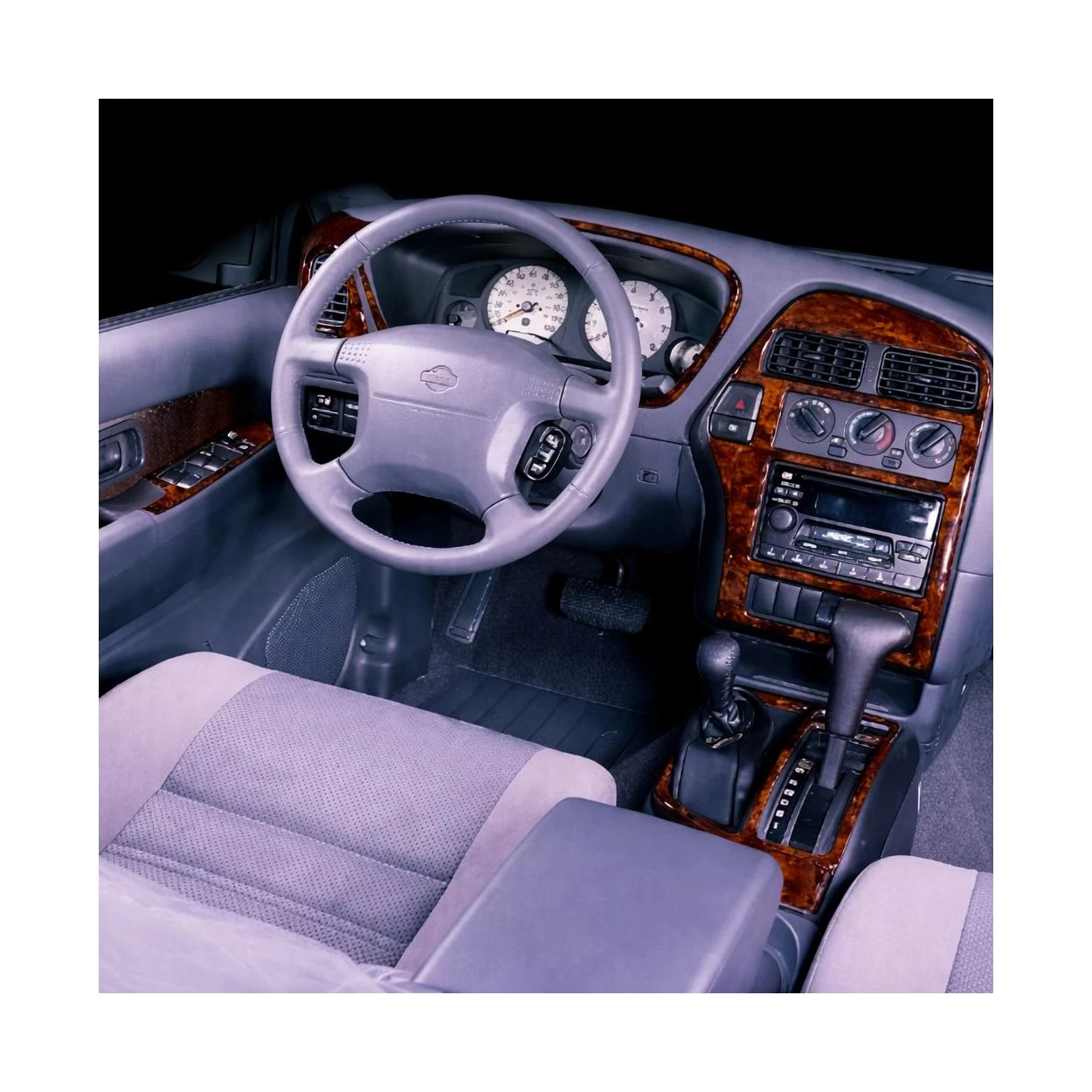 Nissan Pathfinder 09.96-12.01 3D Interior Dashboard Trim Kit Dash Trim Dekor 12-Parts