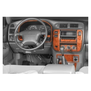 Nissan Patrol 02.00-06.04 3D Interior Dashboard Trim Kit Dash Trim Dekor 8-Parts