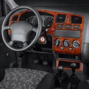 Nissan Primera 09.96-09.99 3D Interior Dashboard Trim Kit Dash Trim Dekor 10-Parts