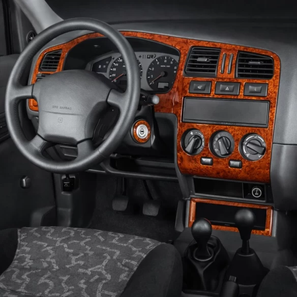 Nissan Primera 09.96-09.99 3D Interior Dashboard Trim Kit Dash Trim Dekor 10-Parts