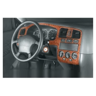 Nissan Primera 09.96-09.99 3D Interior Dashboard Trim Kit Dash Trim Dekor 10-Parts