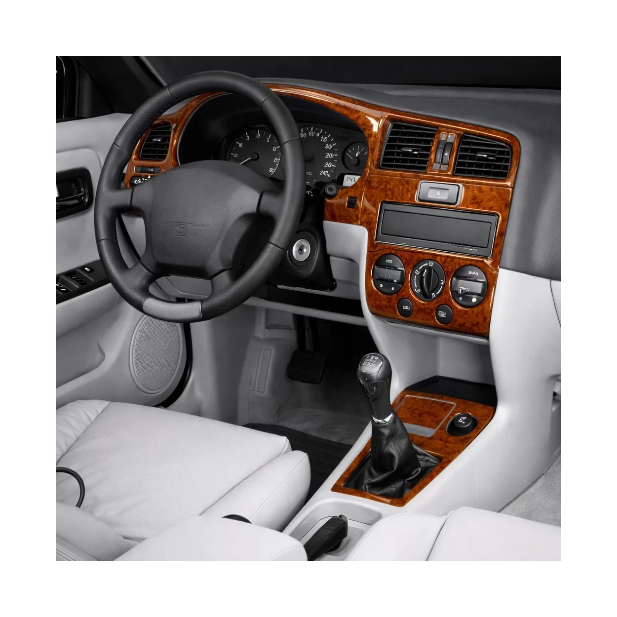 Nissan Primera 09.99-05.02 3D Interior Dashboard Trim Kit Dash Trim Dekor 12-Parts