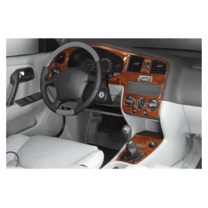 Nissan Primera 09.99-05.02 3D Interior Dashboard Trim Kit Dash Trim Dekor 12-Parts